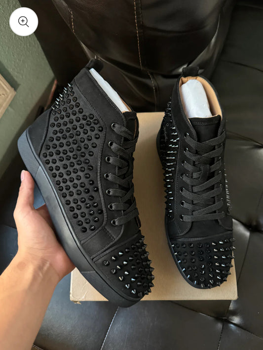 Black Hightop Spikes